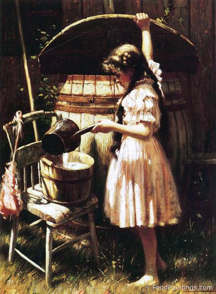 At the Well - Harry Roseland - 1902