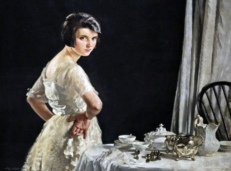 Black, White and Silver - Stanley Cursiter - 1921