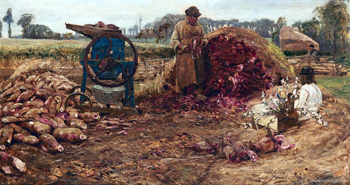 Chopping Beets - David Murray - 1878