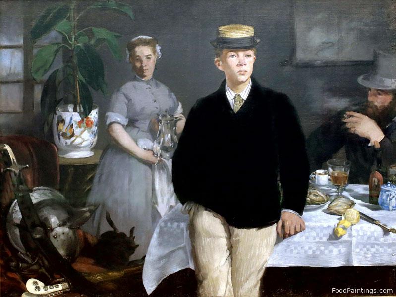 Luncheon in the Studio - Edouard Manet - 1868