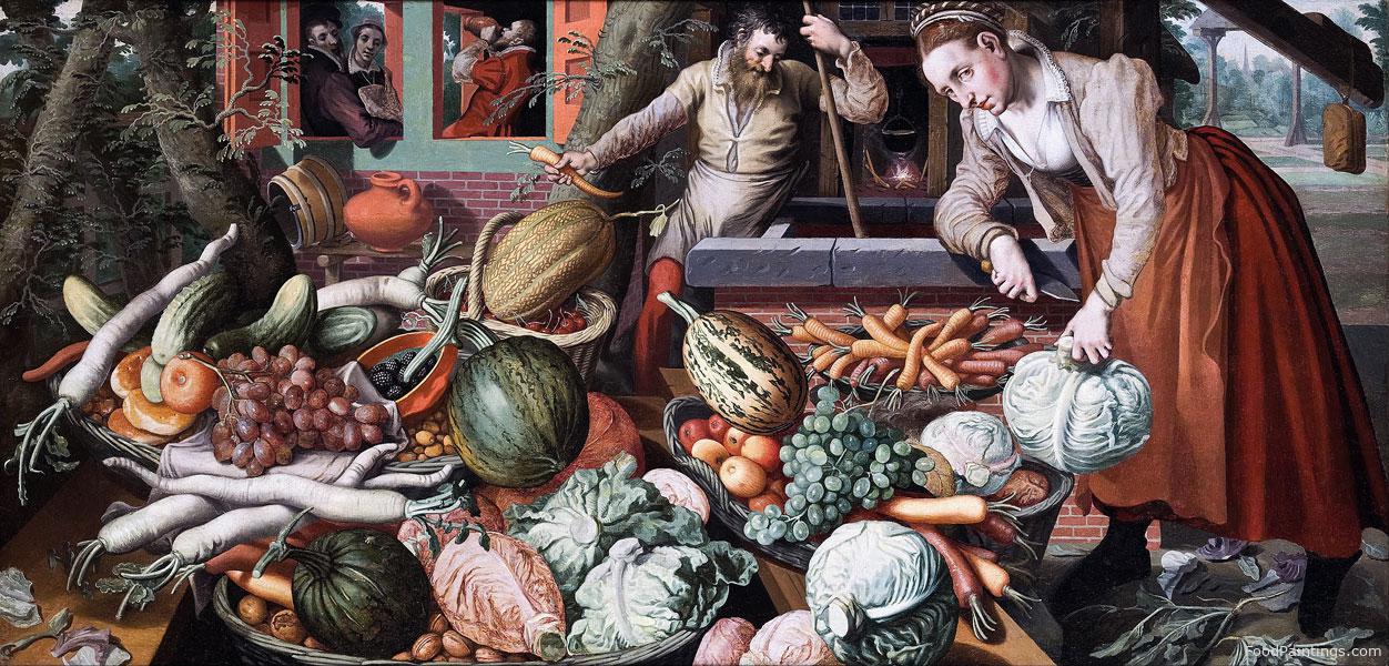 Market Scene - Pieter Aertsen - 1569