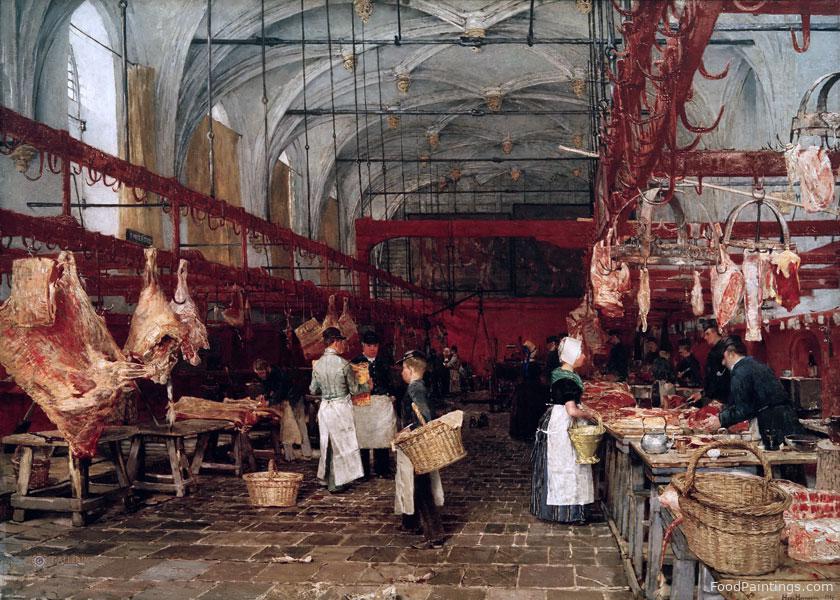 Meat Hall in Middelburg - Hans Hermann - 1887