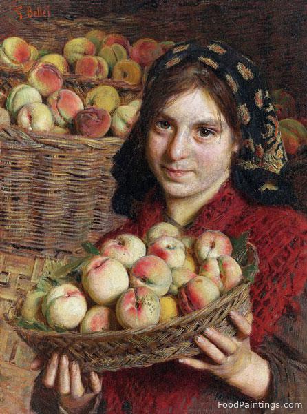 The Peach Harvester - Gaetano Bellei