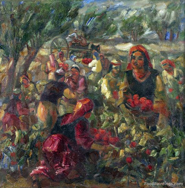 Tomato Harvest - Aleksandr Nikolaevich Volkov - 1944